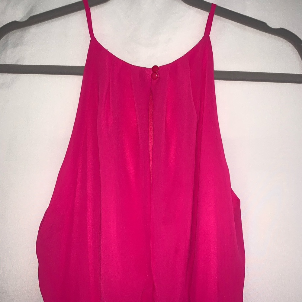Nordstrom Blouson Chiffon Skater Dress - Picture 5 of 7